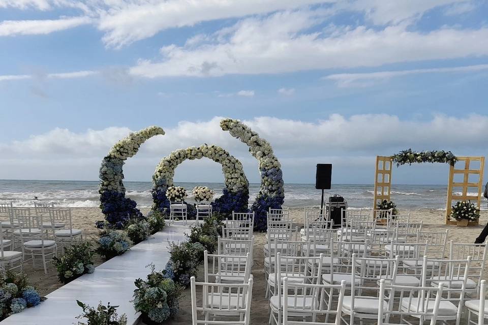 Boda en playa