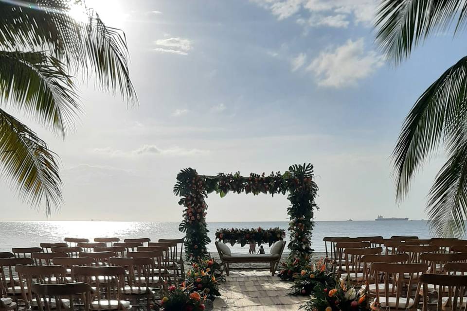 Boda en playa