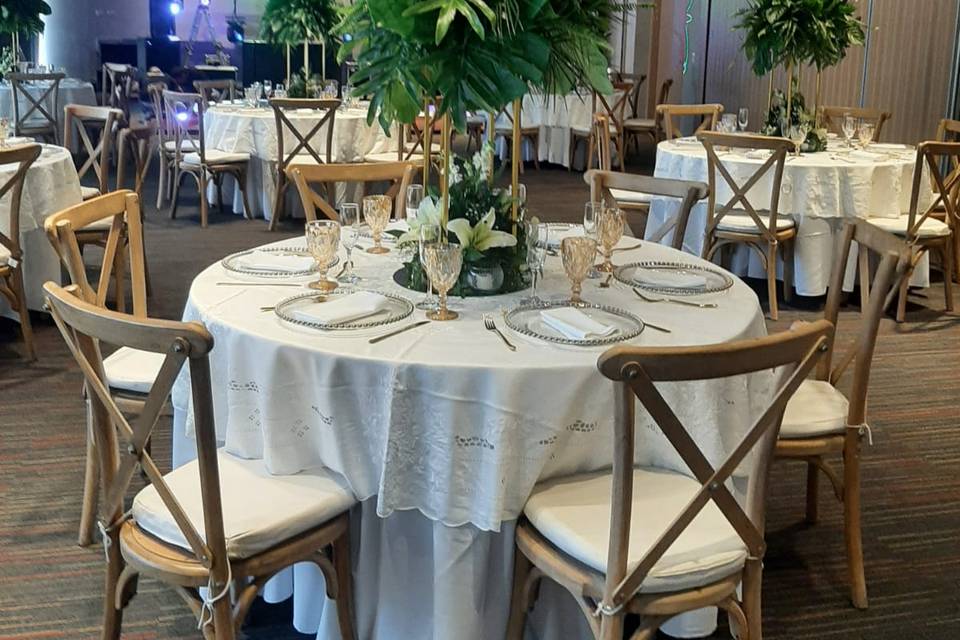 Boda en salón