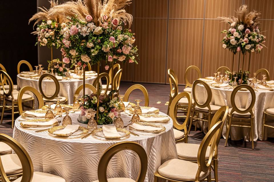 Boda en salón