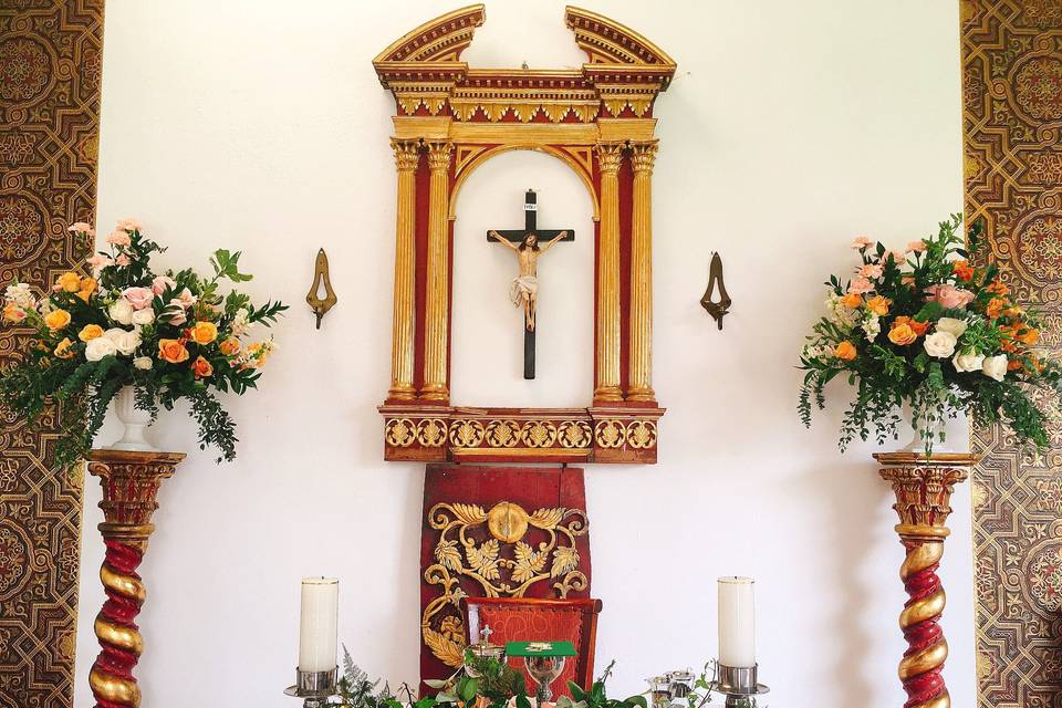 Decoración capilla