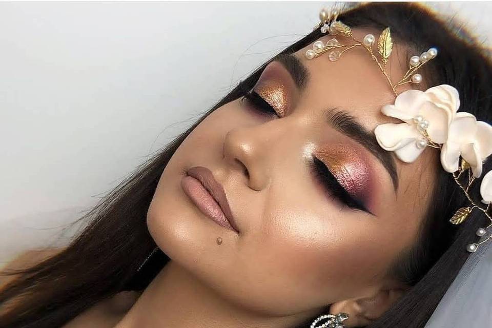 Novia glam