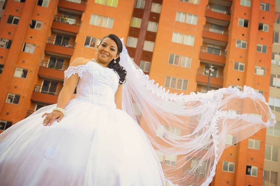 Hermosa novia