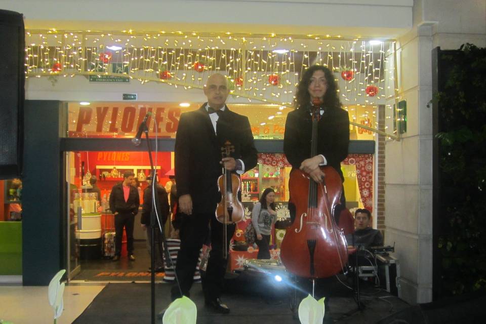 Violin y chelo