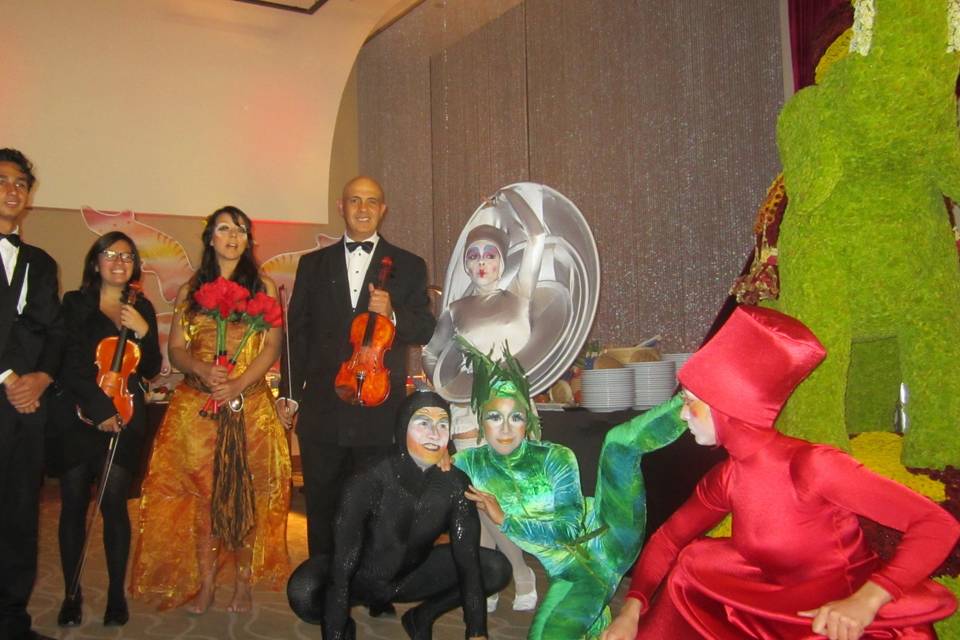 Trio, violin, viola, chelo