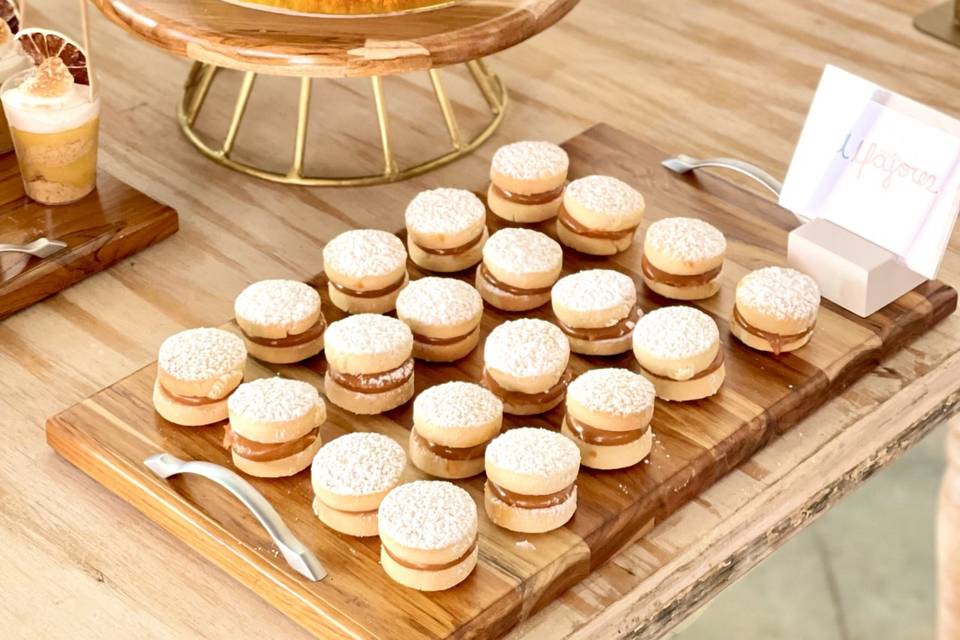 Mesa de postres para boda