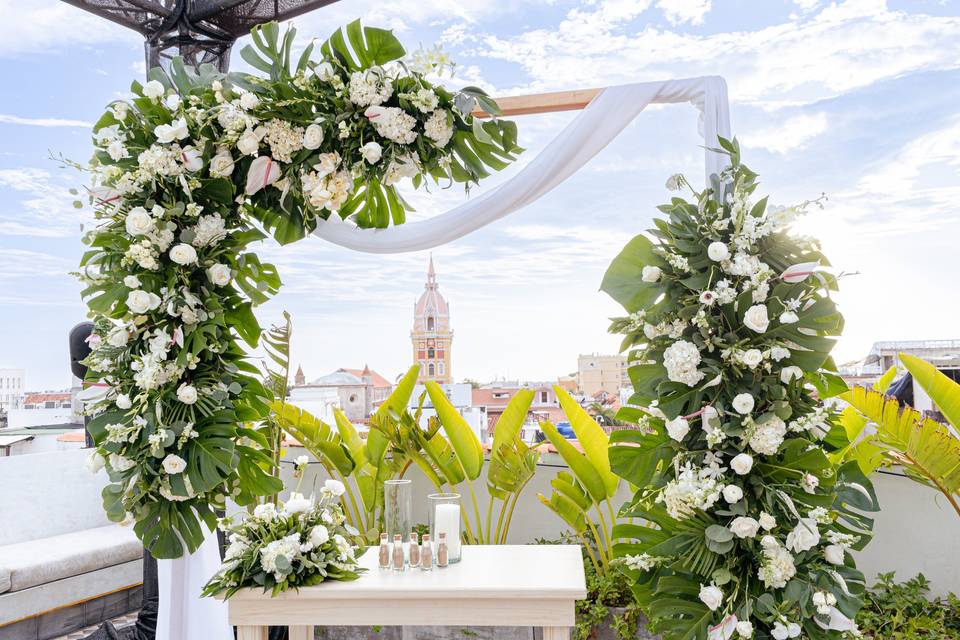 Altar para ceremonia