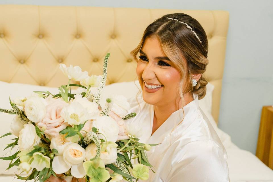 Preparativos de la novia