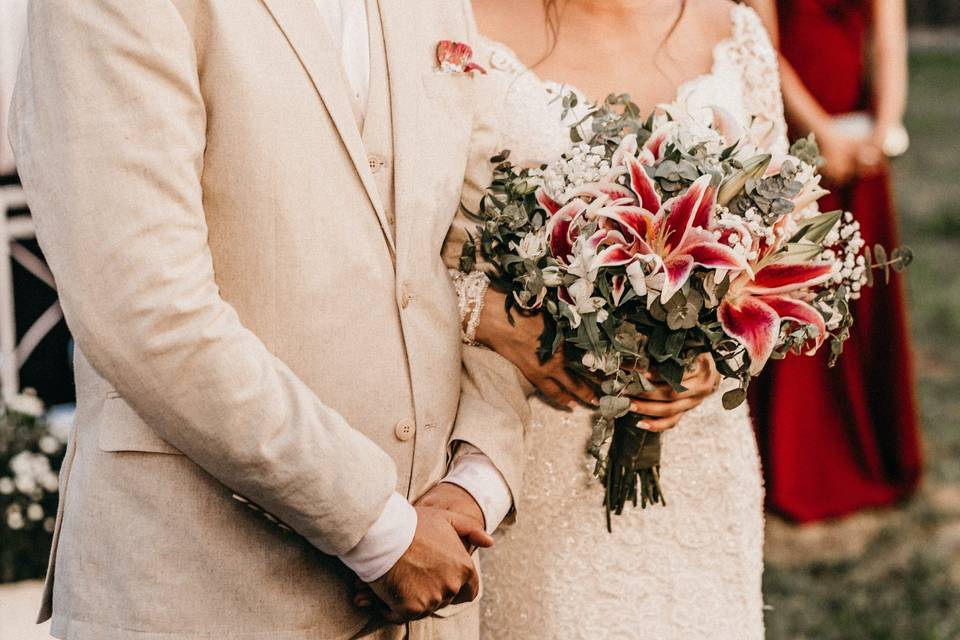 En el altar