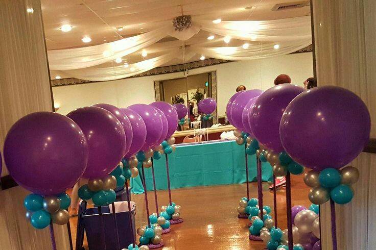 Globos de bienvenida helio