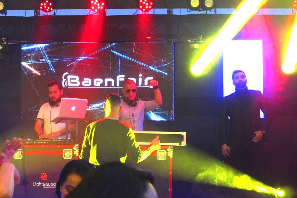 Dj baenfair en Colombia