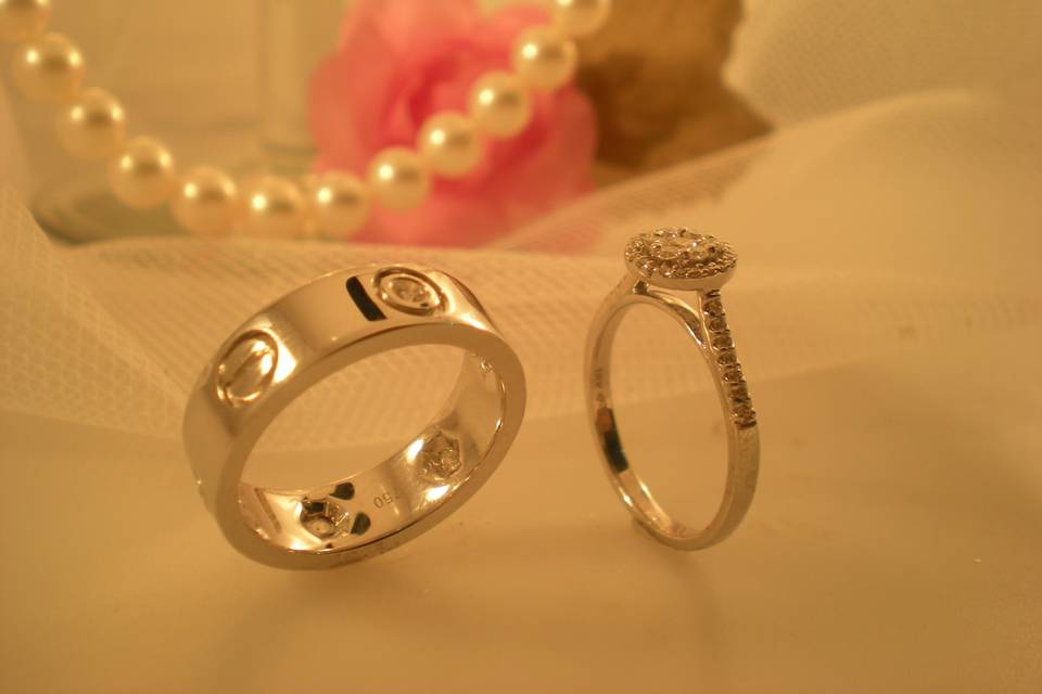 Argolla y anillo compromiso
