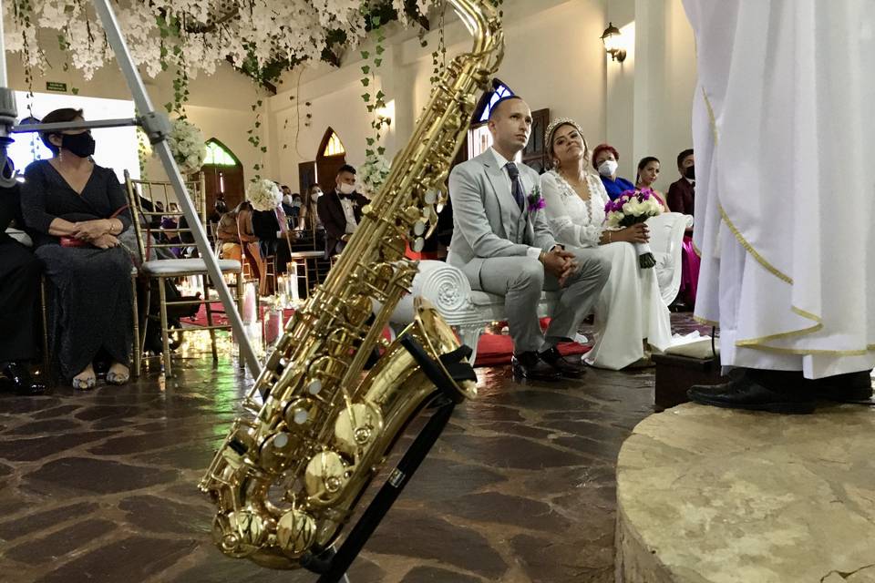 Saxofonista matrimonios
