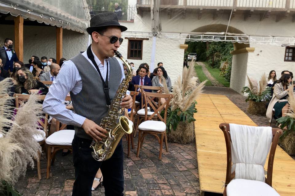 Saxofonista Bogota