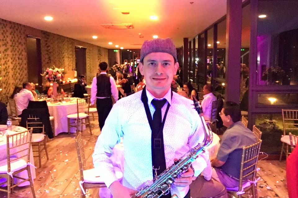 Saxofonista Bogota