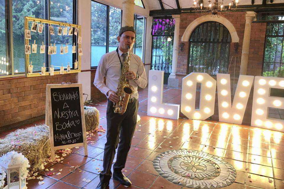 Saxofón Hacienda Monteleón