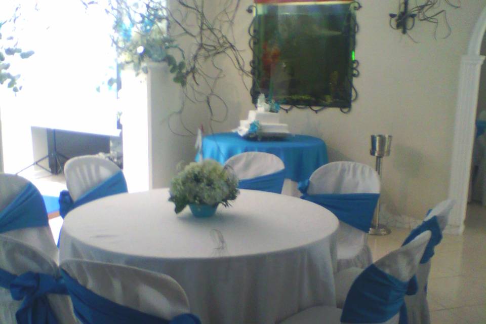 Matrimonio en azul