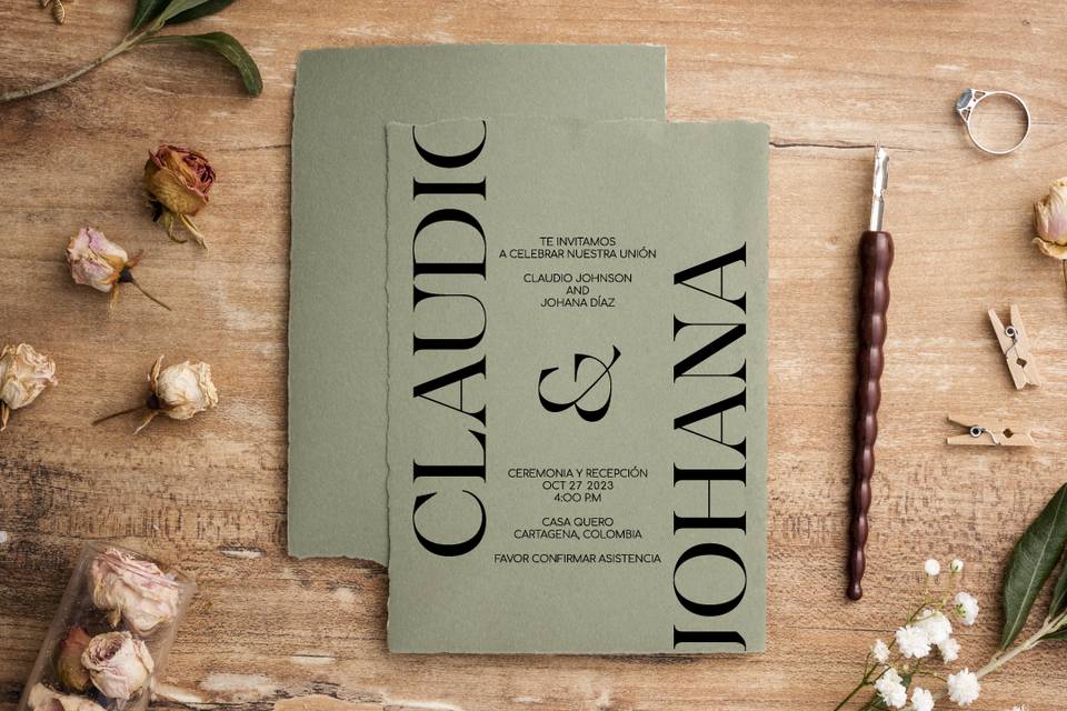 INVITACION BODA