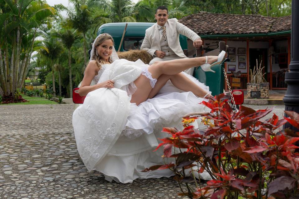 Foto boda hotel campestre